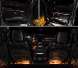 RAM RAM Interior Ambient Lighting Kit - ORACLE Lighting - ColorSHIFT RGB - RGB - `19-`24 RAM RAM Interior Ambient Lighting Kit - ORACLE Lighting - ColorSHIFT RGB - RGB - `19-`24